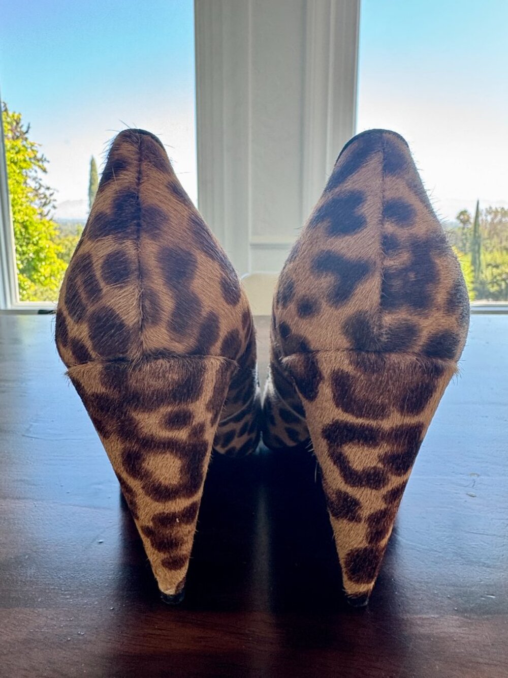 MARC FISHER Hesla Leopard Calf Hair Pump - Picture 6 of 13